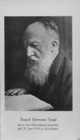 Portrait: August Hermann Jungk.