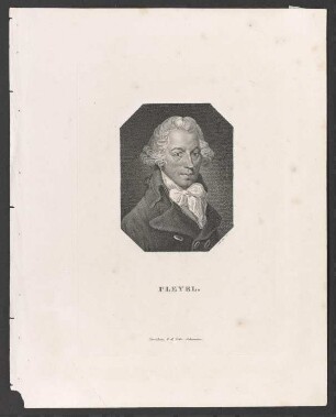 Porträt Ignaz Pleyel (1757-1831)