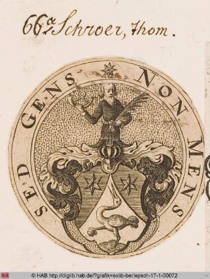 Wappen des Thomas Schroer