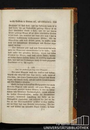 § 119 Von der zweckmäßigen Lage eines Magazins