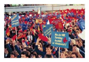 FDJ-Veranstaltung auf dem Bebelplatz, Berlin