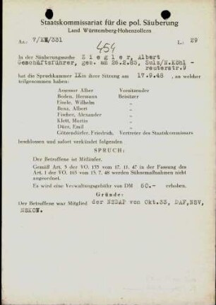 Ziegler, Albert