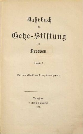 Franz Ludwig Gehe und die Gehe-Stiftung