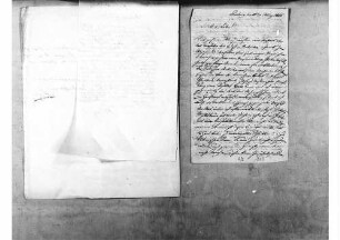 [N.N.], Straßburg, an Johann Baptist Bekk: Verhalten der deutschen Arbeiter in Straßburg, 31.03.1848, Bl. 106 - 107.
