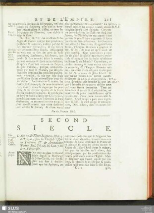 Second Siécle