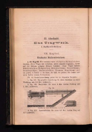 III. Abschnitt. Das Tragwerk.