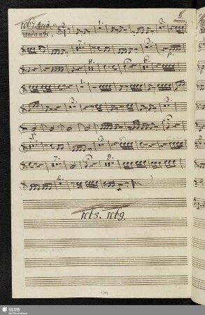 1067. Aria: Alla bella Tiranna vezzosa / Traetta, T.
