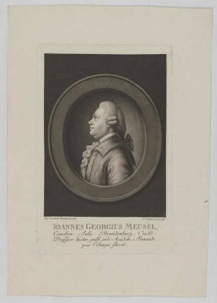 Bildnis des Ioannes Georgius Meusel