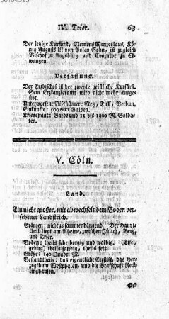 V. Coeln