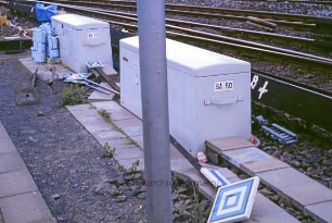 Hamburg: Bahnhof Barmbek: Gleisumbau
