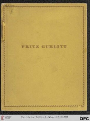 Werke deutscher Meister aus Privatbesitz : 1. Ausstellung zum Besten der Kriegshilfe für bildende Künstler : Februar 1915