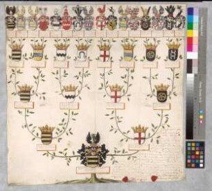Proband: Palandt, Adolph Wilhelm von; Vater: Palandt, Heinrich Bertram von; Mutter: Pieck, Anna Sibylla von: Mark, Grafschaft, Ritterschaft
