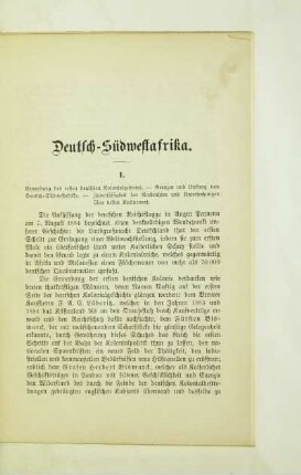 Deutsch-Südwestafrika