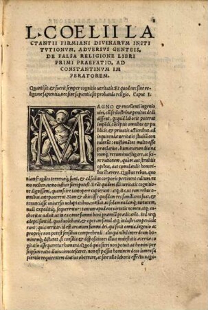 Divinarum institutionum libri VII.