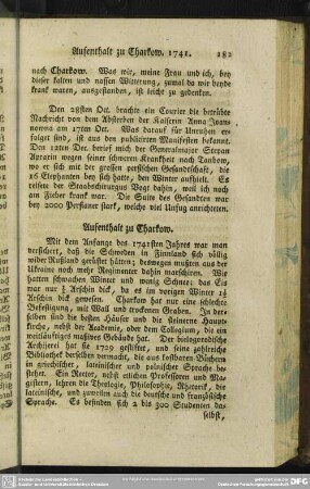 Aufenthalt zu Charkow