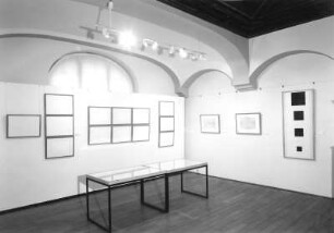 Dresden. Ausstellung "Wilhelm Müller" im Kupferstich-Kabinett vom 18.09.-30.12.1996. Raumaufnahme Güntzstraße