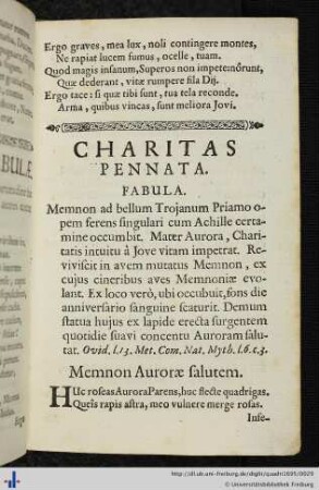 V. Charitas pennata.