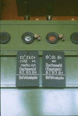 Gäubahn Stuttgart West Stw Swt Blockapparat