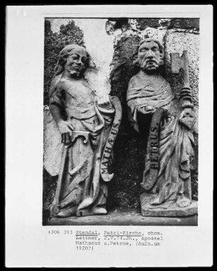 Apostel Matthäus und Petrus
