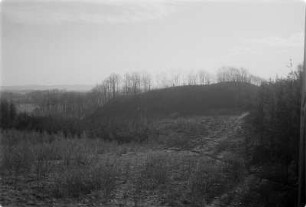 Schwedenschanze bei Kittlitz, Abschnittswall, Slawische Gauburg mit frühdeutscher Nachbesiedlung. : Šwejdske hrodźišćo pola Ketlic.