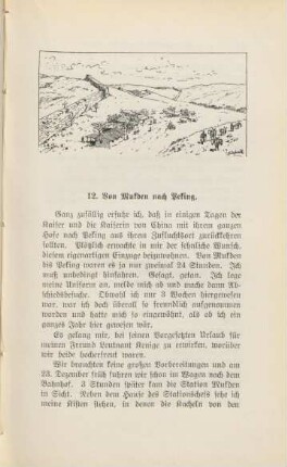 12. Von Mukden nach Peking.