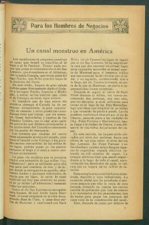 Para los Hombres de Negocios