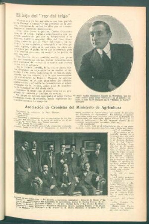 El hijo del "rey del trigo"