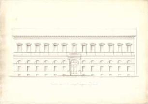 Zocher, Ernst; Mailand (Italien); "Colleio Longone" - Ansicht