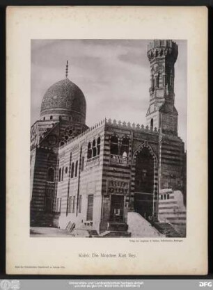Kairo: Die Moschee Kait Bey.