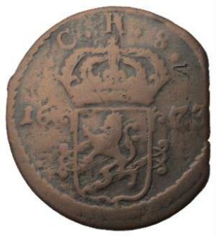 Fundmünze, Öre, 1673