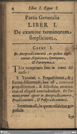 Partis Generalis