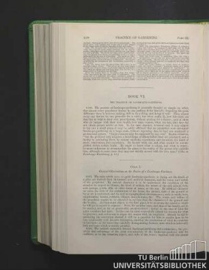 Book VI. The practice of landscape-gardening.