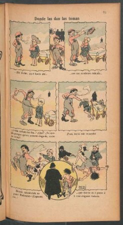Donde las dan las toman - [Cómic]