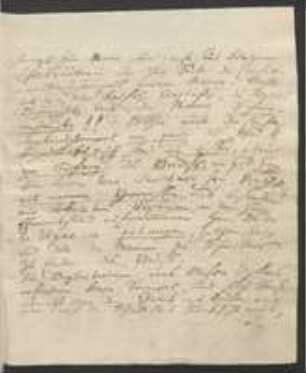 Brief von Johann Jacob Kohlhaas