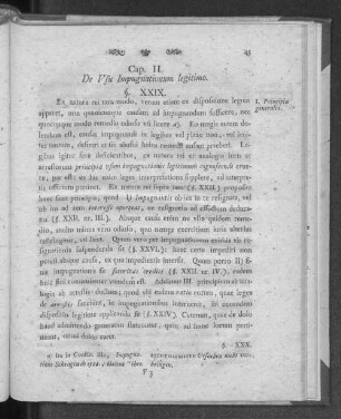 Cap. II. De Vsu Impugnationum legitimo.