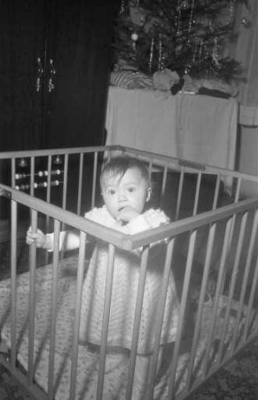 Neujahrsbaby 1958 Elke Leyenberger.