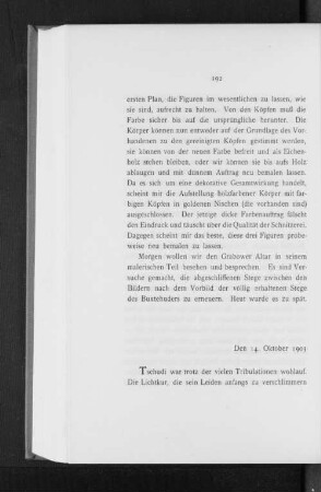 Den 14. Oktober 1903