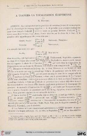 32: A travers la vocalisation égyptienne, [15]