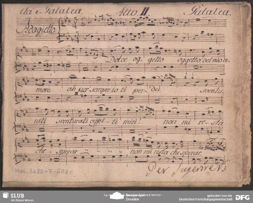 Aci e Galatea. Excerpts - Mus.3480-F-503c : V (5), Coro, orch