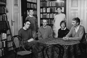 Familie E. (Ärztin, Archäologe) am Eßtisch
