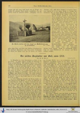 Die wilden Engländer vor Sulz anno 1376.