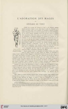 13: L' Adoration des Mages de Léonard de Vinci, [1]