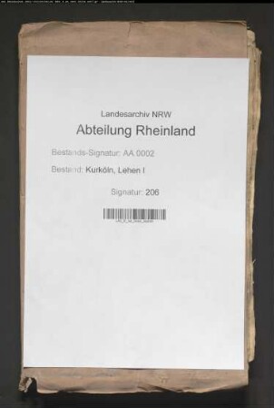 Verzeichnisse der mit Schulden belasteten erzstiftischen Lehn