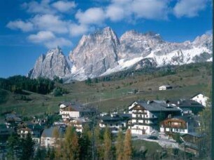 Italien. Südtirol. Blick auf Cortina d'Ampezzo