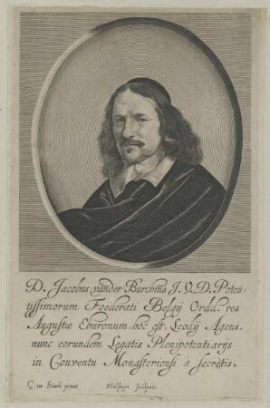 Bildnis des Jacobus van der Burchius