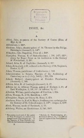 The Episcopal Registers of the Diocese of Exeter : By F. C. Hingeston-Randolph, 8