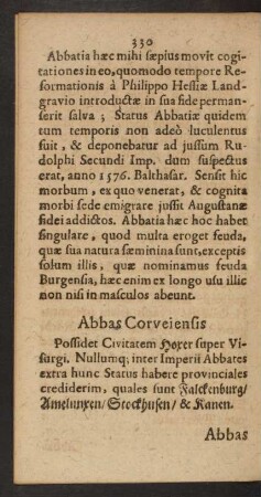 Abbas Corveiensis