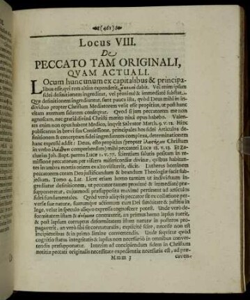 Articulus VIII. De Peccato Tam Orininali, Quam Actuali