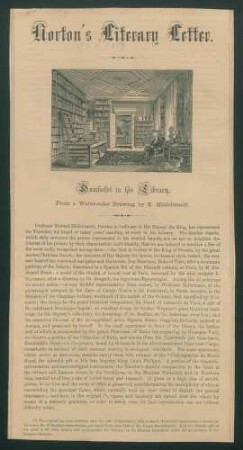 Norton's Literary Letter. Nr. 4. 1859.