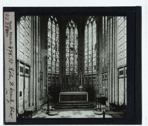 Köln, St. Ursula : Innenansicht des Chores nach O